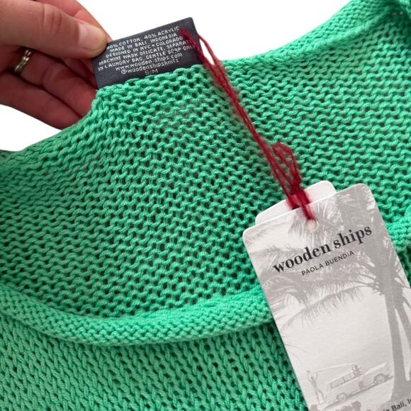 NWT Wooden Ships Rose Sweater - Picture 5 of 7